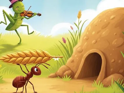The Ant And The Grasshopper