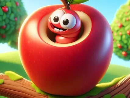 The Apple Worms Delight