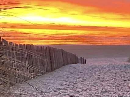 The Beach At Sunset