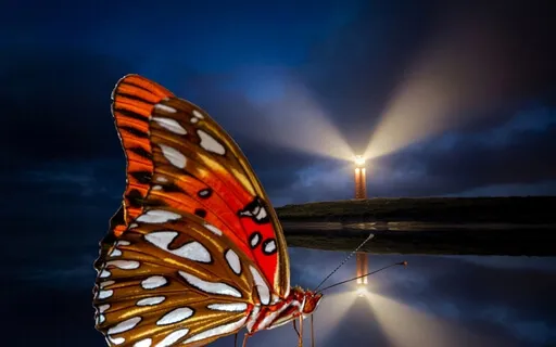 The Butterfly And The Lighthouse