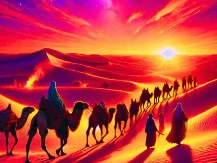 The Caravan’s Journey | An Enchanted Desert Sleep Story