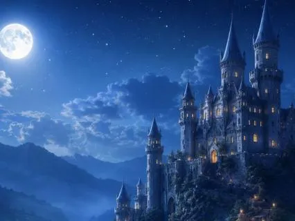 The Castle Where Midnight Softens: A Magical Sleep Story