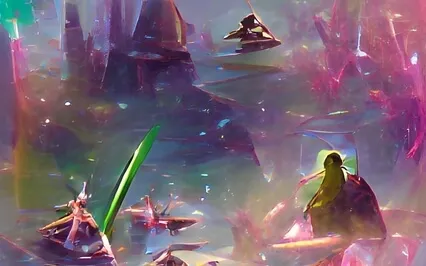 The Cave Of Cosmic Crystals