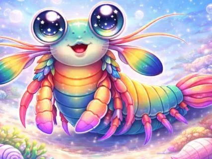 The Colourful World Of The Mantis Shrimp