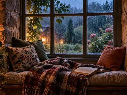 The Cosy Corner: Gentle Rain Sleep Story Meditation