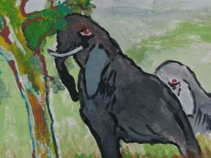 The African Elephants & The Ambulatory Ants