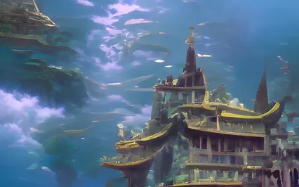 The Dragon Palace Under The Sea