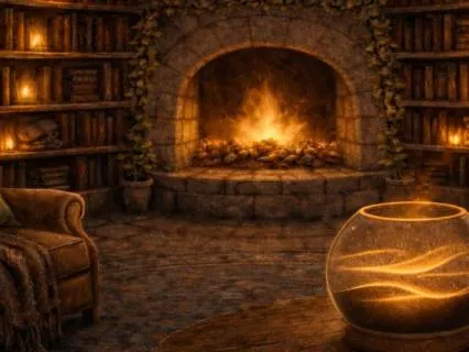 The Ember Room Beneath The City | A Soothing Bedtime Story