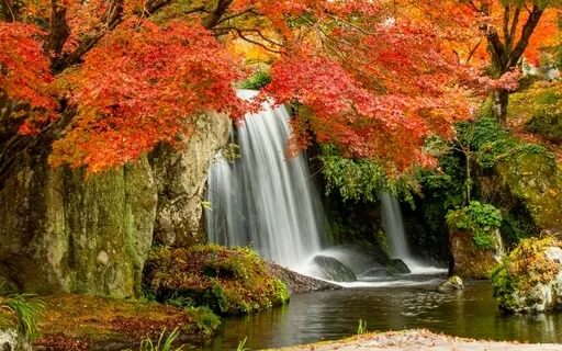 The Energy Of A Healing Waterfall 