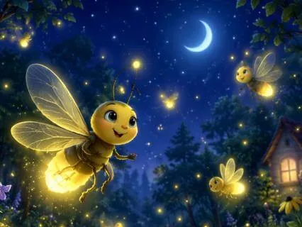 The Fireflies’ Song: A Gentle Bedtime Story For Children