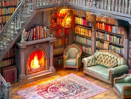 The Floating Library In The Forest A Sleep Story With SFX