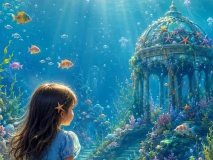 The Garden Beneath The Sea: A Bedtime Story For Children