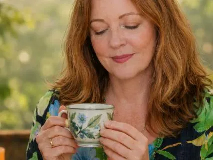 The Golden Tea Hour Garden