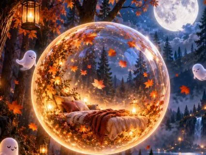 The Haunted Bubble | A Cozy Halloween Sleep Meditation