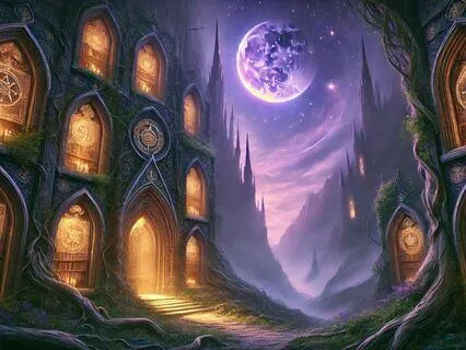 The Library Of The Lost Moon | A Magical Sleepy Story