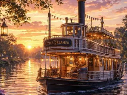 The Little Riverboat: A Peaceful Bedtime Story For Children