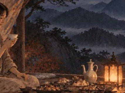 The Moonlit Mid-Autumn Feast - A Qin Dynasty Tale