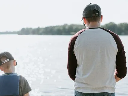 The Morning My Father Took Me Fishing - A Lesson In Presence