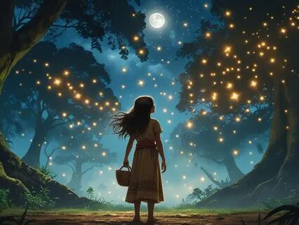 The Night The Stars Became Fireflies - An Amazonian Legend