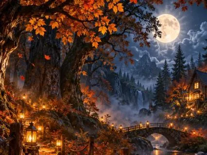 The October Path: A Peaceful Halloween Meditation