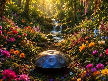 The Pathway To Healing • Gentle Handpan & Water Ambience