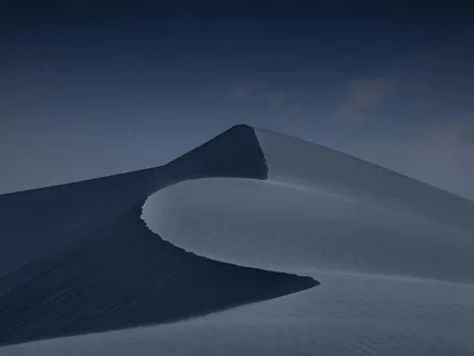 The Peaceful Shifting Sands Of Dunes