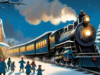 The Christmas Steam Train To The North Pole