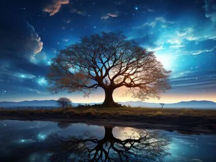 The Pool And The Tree - A Soothing Tale For A Peaceful Sleep