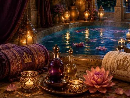 The Royal Spa: A Relaxing Sleep Story