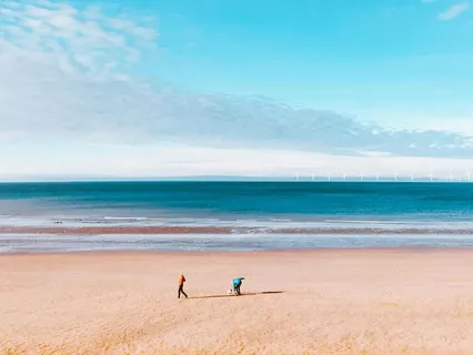 The Sky Meets The Ocean (Glitter Tranquillity)