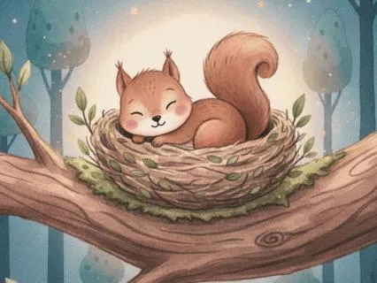 The Squirrel Who Discovered Gratitude – Sleep Story