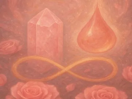 The Union Of Rose Quartz & Rose Oil