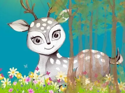 The White Fawn – A Fairy Tale For Children