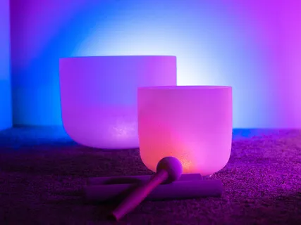 Throat Chakra Alignment Sound Bath - Crystal Singing Bowls, G