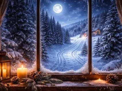 Through The Snowy Glass: An Enchanted Sleep Story