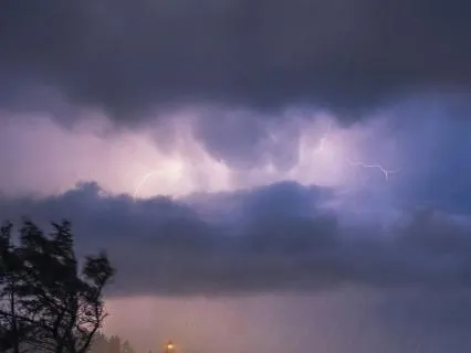 Thunderstorm and Ocean Waves for Sleep