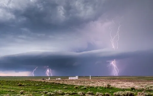 Thunderstorm And Rain On A Tin Roof