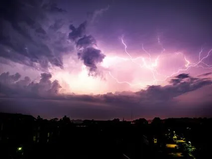 Thunderstorm Symphony: Heavy Rain And Rolling Thunder
