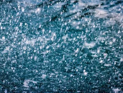 Tibetan Singing Bowls With Rain