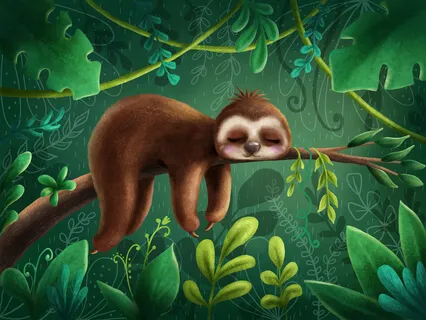 Kids' Practice: Tony The Sloth