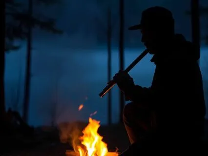 Transmute & Release With Flute, Owls & Fire In 528 Hz