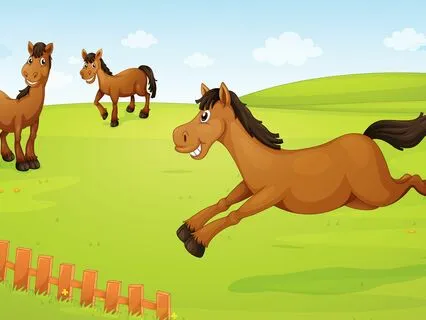 Tucker Leo Heidi Cherry & Vaya - Humans #8 Horse Riding