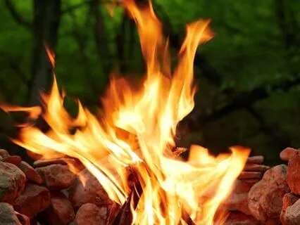 Twilight Easter Bonfire Ambiance