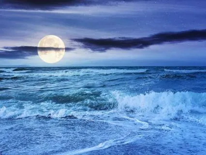 Vagues de l'Océan Nocturne : Rythme Lent pour Dormir (8h)