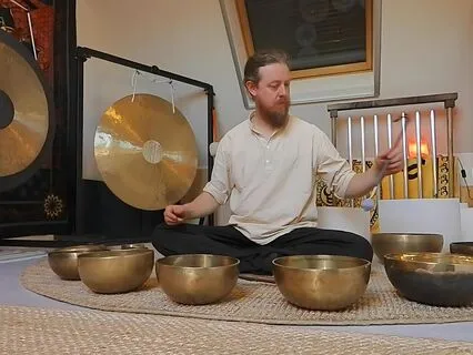 Vagus Nerve Stimulating Sound Journey - Singing Bowls