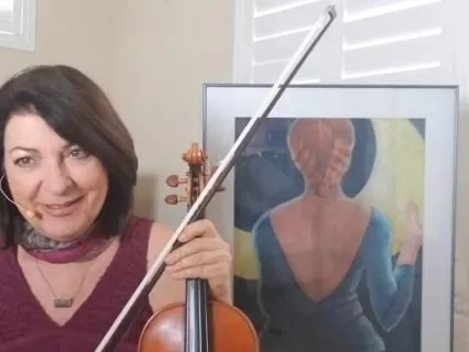 Violin Mindfulness Meditation: Moon in Sagittarius