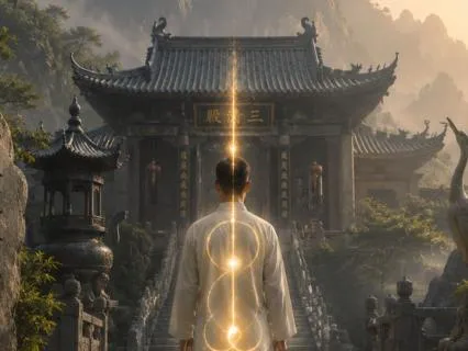 Walking Tai Chi 4 (Microcosmic Orbit Walking)