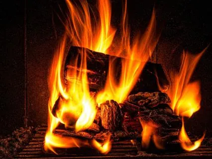 Warm Fireplace, Gentle Wind & Deep Delta Waves: 8H Deep Sleep