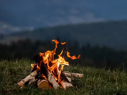 Warm Roaring Fire Crackling Sounds For Relaxation