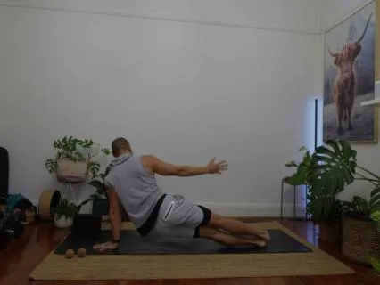 Warrior 1 Yoga Flow